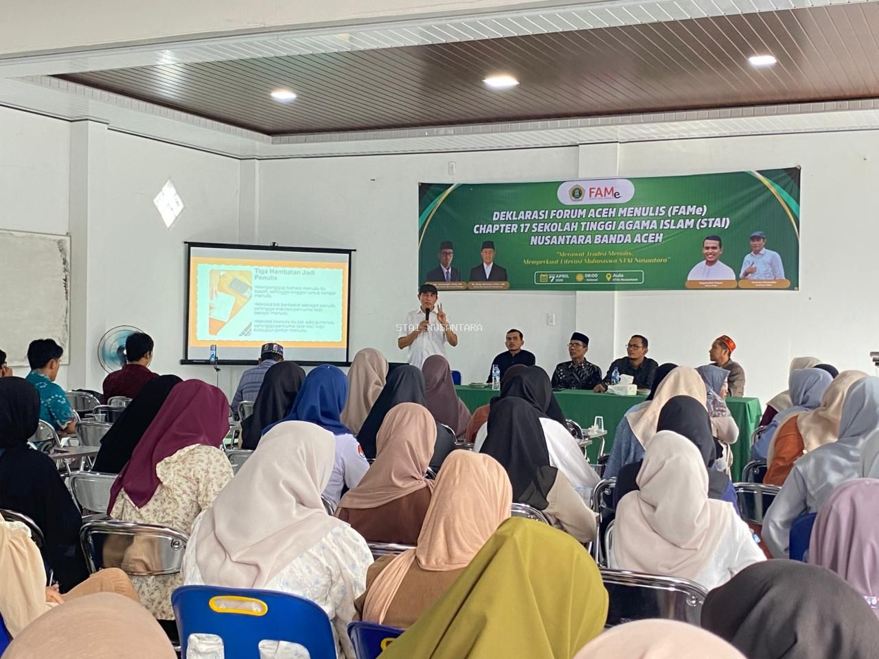 Deklarasi FAMe STAI Nusantara Perkuat Literasi Kampus