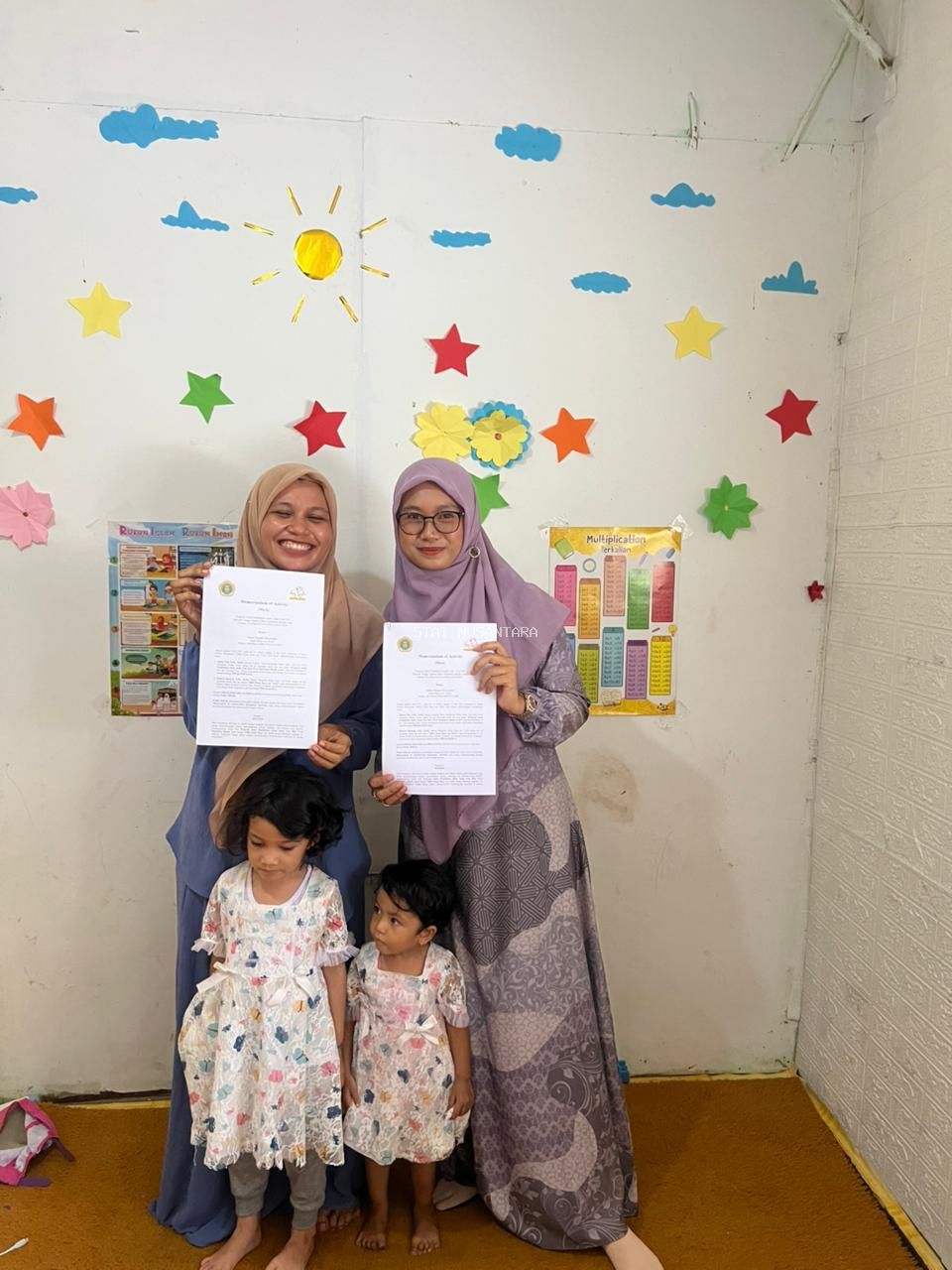 Tingkatkan Budaya Literasi Anak, Prodi PIAUD STAI Nusantara Banda Aceh Jalin Kerja Sama dengan TBM Pojok Baca Asy Syifa